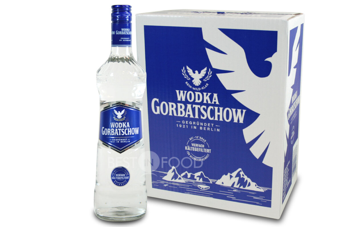 Wodka Gorbatschow 37,5% Flasche 1x 0,7l | Best in Food Onlineshop