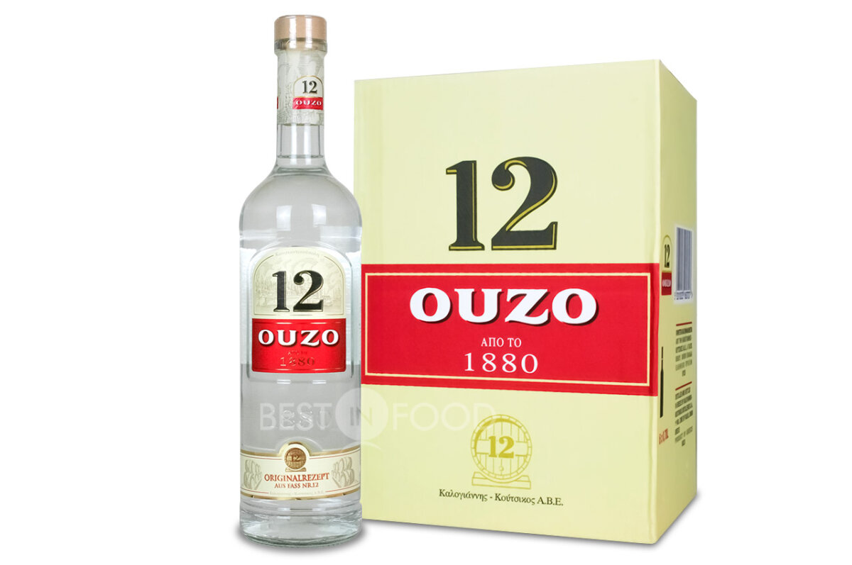 Ouzo 12 38% Flasche 1x 0,7l | günstig kaufen | Best in Food