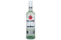 Bacardi Carta Blanca Weißer Rum 37,5% Flasche 1x 0,7l