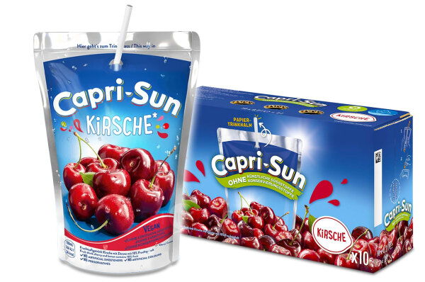 Capri Sun Kirsche Trinkpäckchen 1x 10er á 200ml