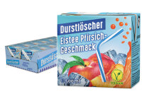 WeserGold Durstlöscher Eistee Pfirsich Tetra 12x 500ml