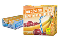 WeserGold Durstlöscher Banane Sauerkirsche Tetra 12x 500ml