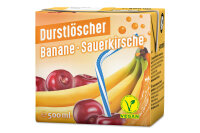 WeserGold Durstlöscher Banane Sauerkirsche Tetra 12x...