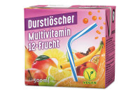 WeserGold Durstlöscher Multivitamin 12-Frucht Tetra 12x 500ml