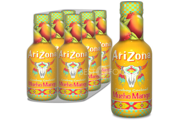 DPG AriZona Mucho Mango Flasche 6x 500ml