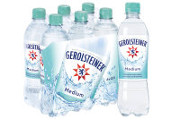 DPG Gerolsteiner Natürliches Mineralwasser Medium Flasche 6x 500ml