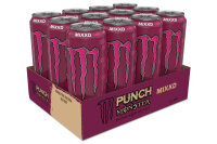DPG Monster Energy Punch Mixxd Drink Dose 12x 500ml