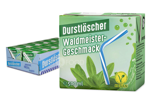 WeserGold Durstlöscher Waldmeister Tetra 12x 500ml