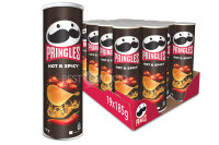 Pringles Hot & Spicy Chips Rolle 19x 185g