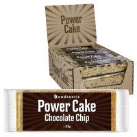 Foodtastic Power Cake Chocolate Chip 12x 120g