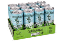 DPG Captain Morgan & Mojito 10% Rum Mixgetränk Dose 12x 250ml