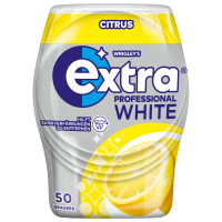 Wrigley Extra Professional White Citrus o.Z. Kaugummi 12x 50 Dragees Dose