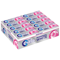 Wrigley Extra Professional White Bubblemint o.Z. Kaugummi 30x 10 Dragees
