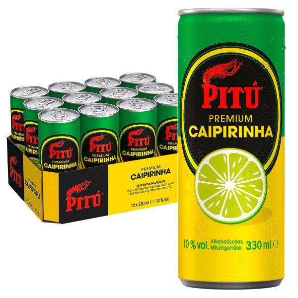 DPG Pitu Caipirinha 10% Dose 12x 330ml