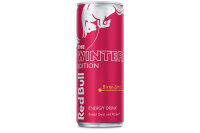 DPG Red Bull Winter Edition Birne-Zimt Energy Drink Dose...