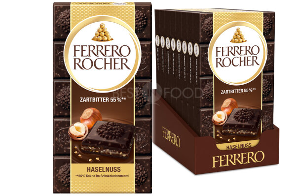 Ferrero Rocher Zartherb Tafel 8x 90g