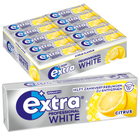 Wrigley Extra Professional White Citrus Kaugummi 30x 10...