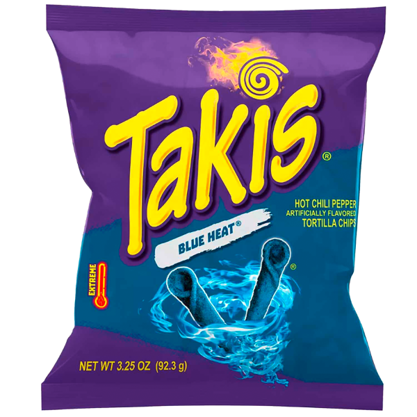 Takis Blue Heat Tortilla Chips 1x 92,3g