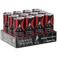 DPG Johnnie Walker & Cola 10% Mixgetränk Dose 12x 250ml