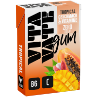 Vitavate Gum Tropical Kaugummi o.Z. 20x 12 Dragees