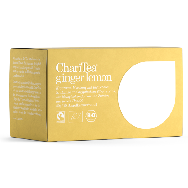 ChariTea ginger lemon 1x 20 Beutel (40g)