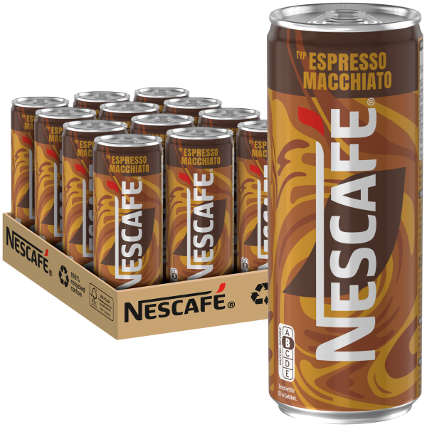 DPG Nescafe Xpress Espresso Macchiato Dose 12x 250ml