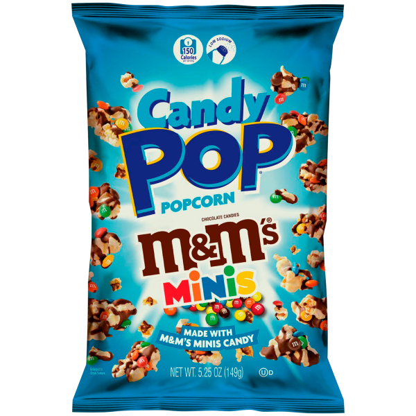Candy Pop Popcorn M&M´s minis Beutel 1x 149g