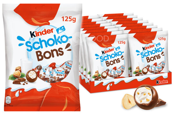 Ferrero kinder Schoko Bons Bonbons 16x 125g