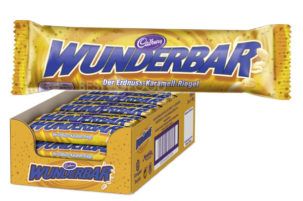 Cadbury Wunderbar Riegel 24x 49g