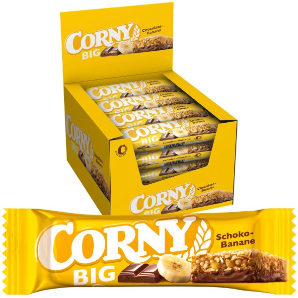 Corny BIG Schoko-Banane Schokoriegel Müsliriegel 24x 50g