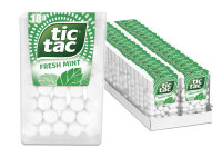 tic tac Fresh Mint Lutschdragées Box 36x 18g