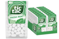 tic tac Fresh Mint Lutschdragées 100er Box 16x 49g