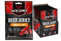 Jack Links Beef Jerky Sweet & Hot Trockenfleisch 12x 25g