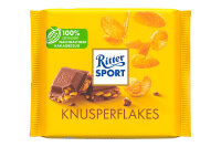 Ritter Sport Knusper Flakes Schokoladen-Tafel 10x 100g
