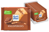 Ritter Sport Knusperkeks Schokoladen-Tafel 11x 100g