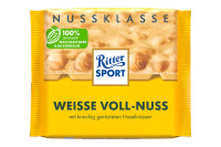 Ritter Sport Weisse Voll-Nuss Schokoladen-Tafel 10x 100g