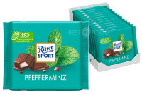 Ritter Sport Pfefferminz Schokoladen-Tafel 12x 100g