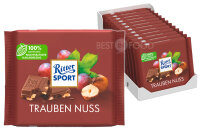 Ritter Sport Traube Nuss Schokoladen-Tafel 12x 100g