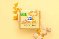 Ritter Sport Weiss + Crisp Schokoladen-Tafel 10x 100g