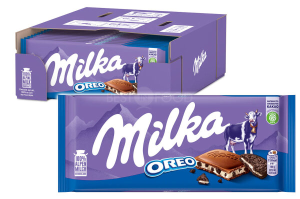 Milka Oreo Schokoladen-Tafel 22x 100g