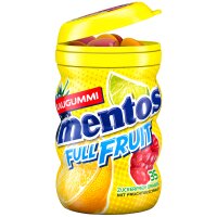 mentos Gum Full Fruit Kaugummi 6x 70g