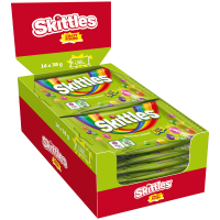 Skittles Crazy Sours Kaubonbon Dragees Beutel 14x 38g