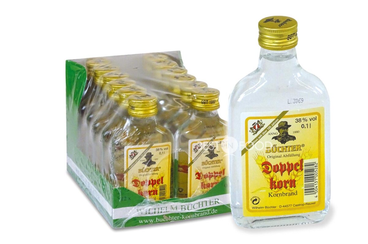 Büchter Doppel Korn 38% Flasche 12x 0,10l | Best in Food