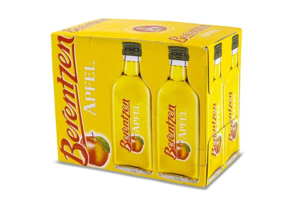 Flasche Best in 18% 0,2l Berentzen Food | Apfelkorn 12x