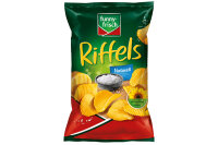 funny-frisch Riffels Naturell Chips Beutel 10x 150g