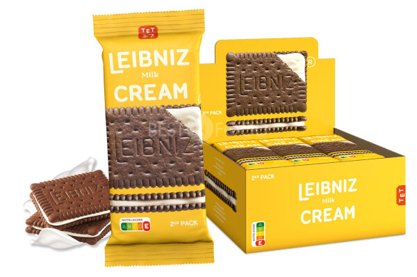 Leibniz Milk Cream Keks 2er 18x 38g
