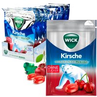 Wick Kirsch Bonbons o.Z. Beutel 20x 72g