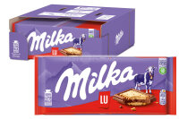 Milka & LU Schokoladen-Tafel mit Keksen 18x 87g