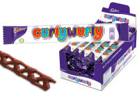 Cadbury Curly Wurly Schokoladen-Riegel mit Karamell 48x...